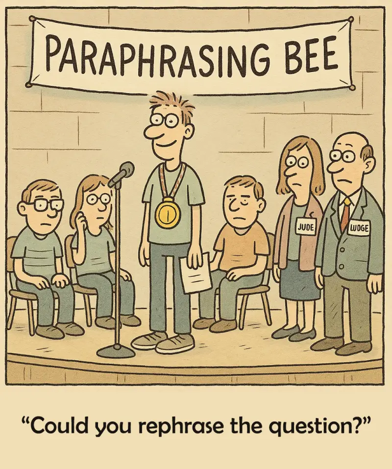 Example of paraphrasing AI-generated text to avoid detection