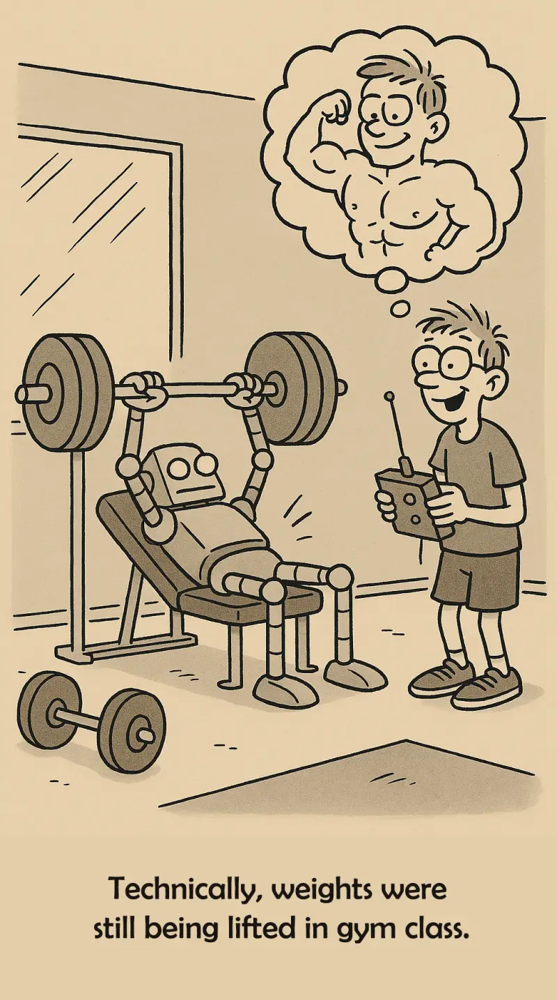 Building cognitive strength — the robot gym metaphor